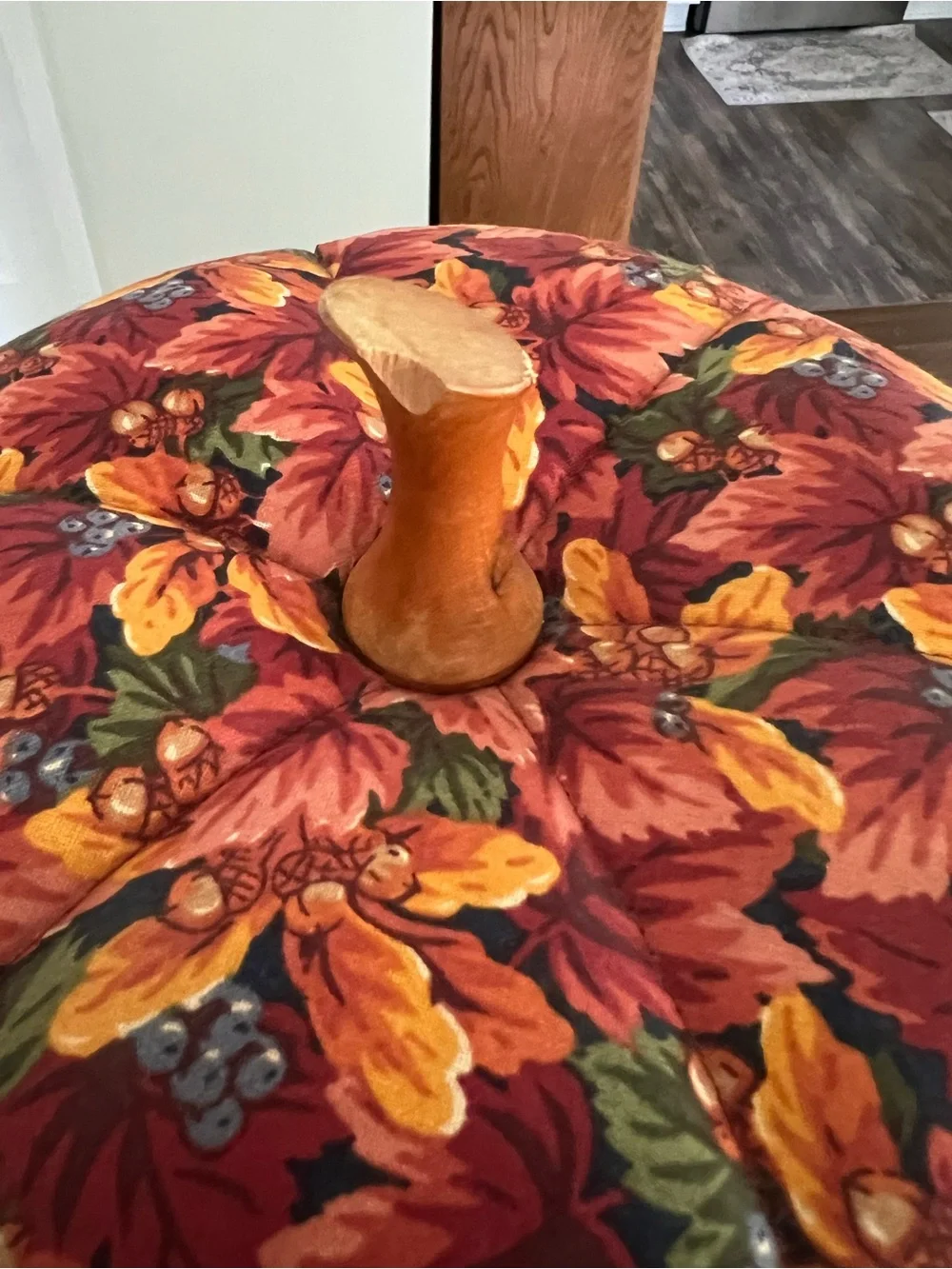 Longaberger Shades of Autumn Maple Leaf Basket with Lid, 1996